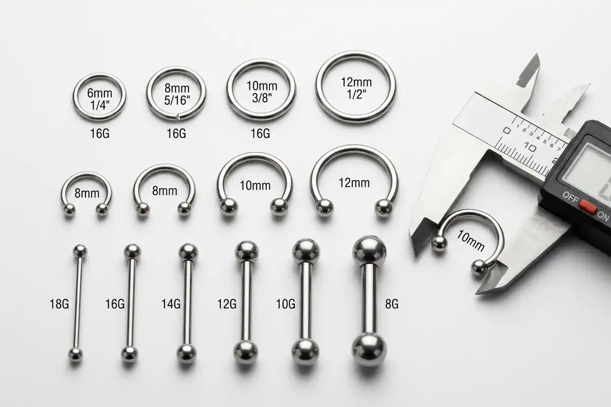 Conch Jewelry Sizing: The Numbers That Matter Conch piercing jewelry - Conch Jewelry Sizing: The Numbers That Matter