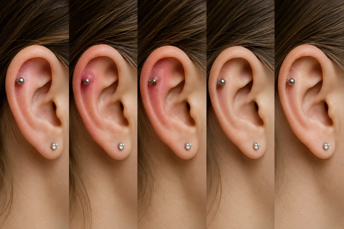 Why cartilage heals so much slower than the lobe It take for ear piercings to heal — Why cartilage heals so much slower than the lobe