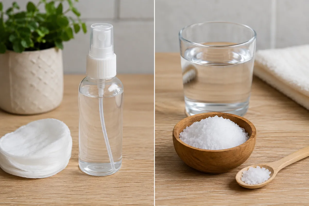 What saline solution to use (buy vs DIY) Saline solution for tragus piercings — What saline solution to use (buy vs DIY)