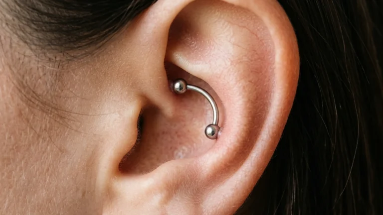 Snug Piercing: Placement, Pain, Healing, and Jewelry, Honestly Explained