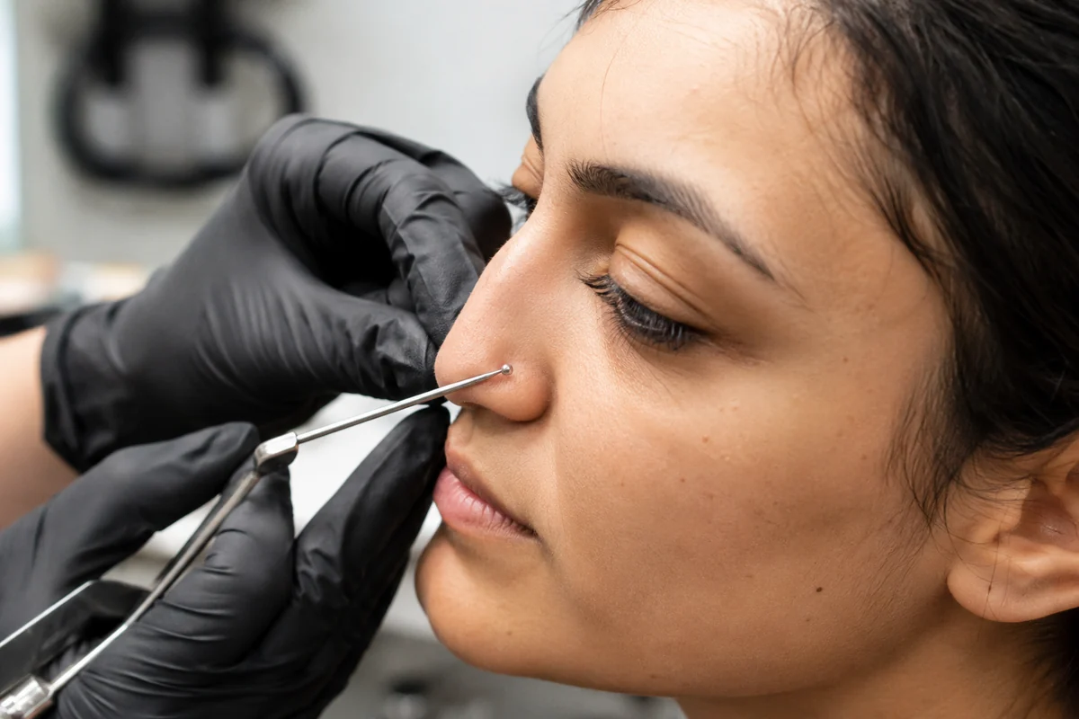 Types of noses for nose piercing — How a nostril piercing is done and what it feels like