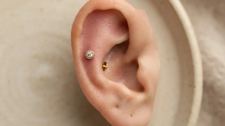 Flat Ear Piercing: Placement, Pain, Healing and the Jewelry That Actually Works