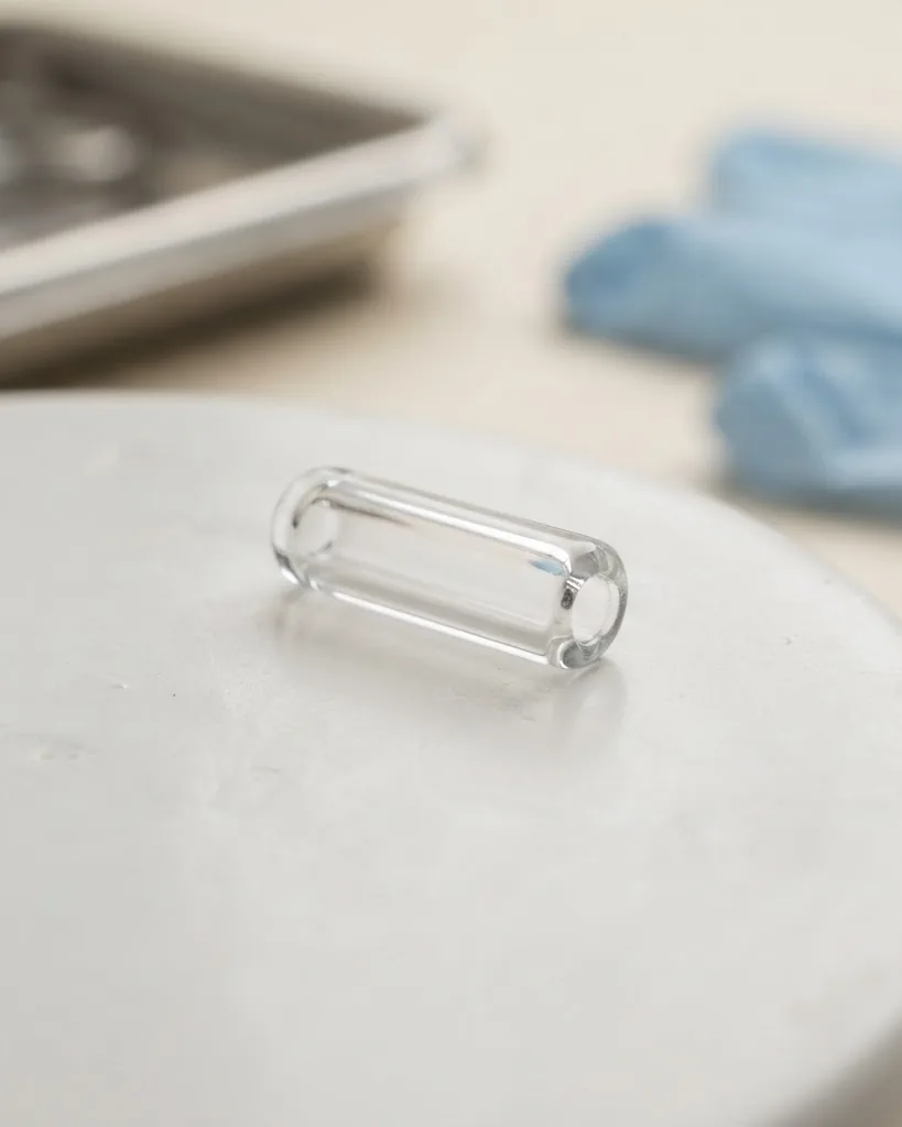Detail view of will a glass retainer show up on an X-ray, CT or MRI?