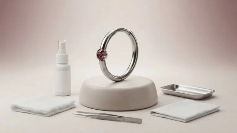 Conch Piercing Hoop: When It’s Ready, What Size, and Which Metal